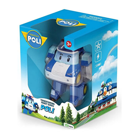 Sinerjim Transforming Robot Figür - POLI/MRT-0650