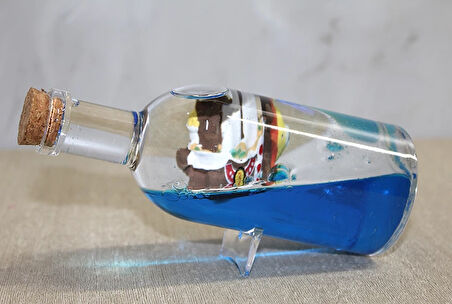 Şişe İçinde Batmayan Gemi Alk3413