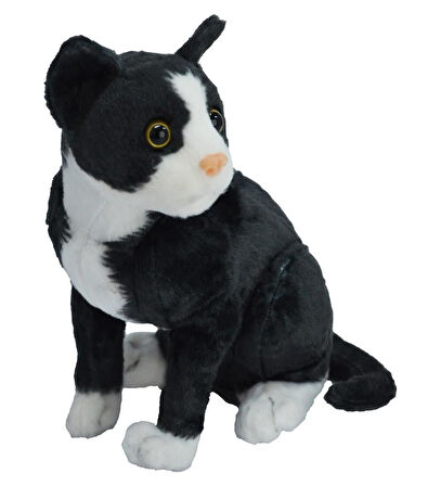 43 CM PELUŞ KEDİ HALLEY - 1 Adet Stokta Olan Gönderilir
