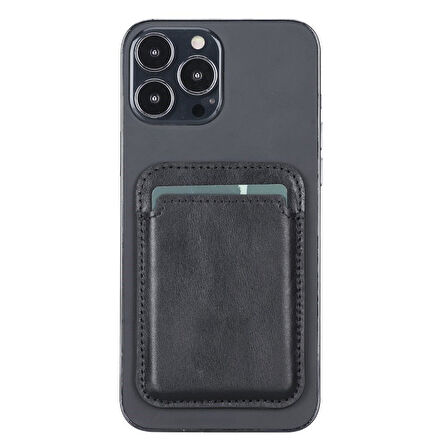 Maggy Deri Kartlık RST1 Siyah