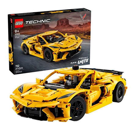 42205 Sinerjim Technic Chevrolet Corvette Stingray 732 parça +9 yaş