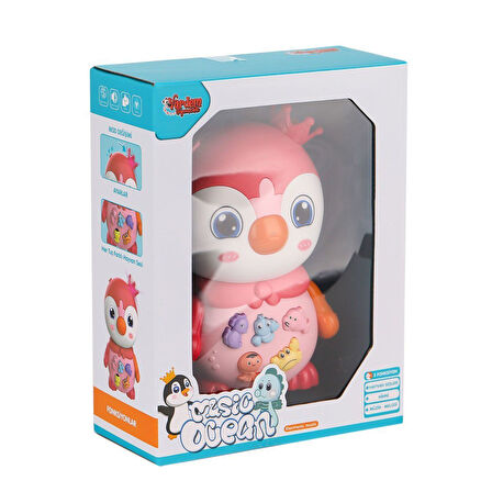 JLG-855-115A Işıklı ve Müzikli Penguen Pianosu - Stokta Olan Renk Gönderilir