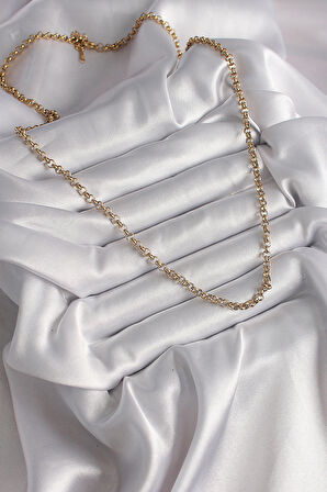 316L Çelik Gold Renk Kadın Kolye - TJ-BKO9665