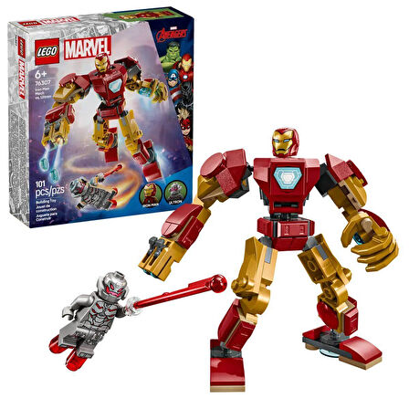 76307 Lego Marvel Iron Man Ultrona Karşı 101 parça +6 yaş