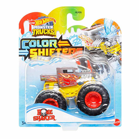 1:64 Hot Wheels Monster Trucks Renk Değiştiren Arabalar