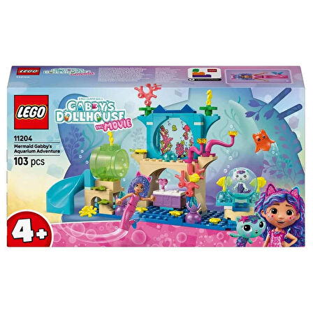 LEGO Gabby’s Dollhouse Deniz Kızı Gabby’nin Akvaryum Macerası 11204