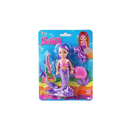 7025 KARTELA KÇK DENİZ KIZI BERTHA BEBEK -KZL