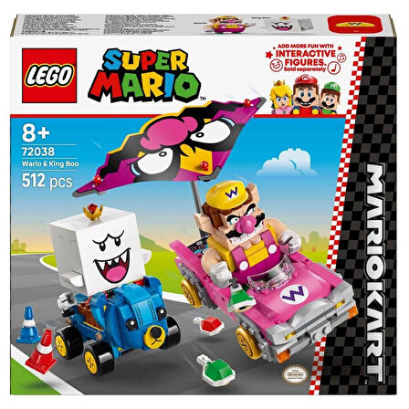LEGO Super Mario: Mario Kart – Wario ve King Boo 72038
