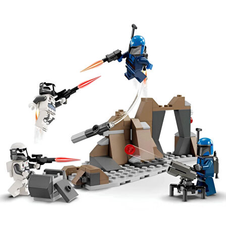 LEGO Star Wars: The Mandalorian Mandalore Pususu Savaş Paketi 75373