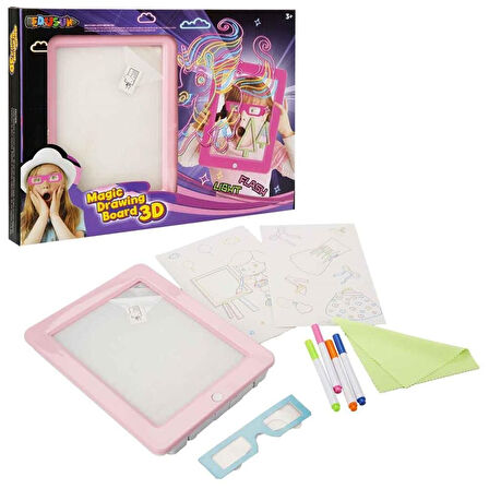 DOODLE 3D SİHİRLİ ÇİZİM TAHTASI PEMBE VEYA BEYAZ