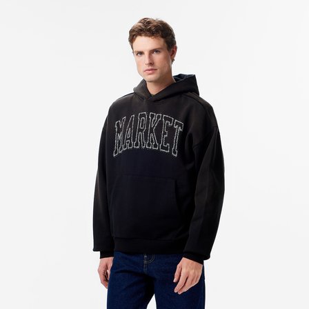 Market Vintage Arc Erkek Gri Hoodie