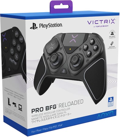 PS5 Victrix By Turtle Beach Pro BFG Reloaded Kablosuz Controller Lisanslı PC PS4 Uyumlu