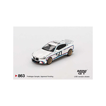 MİNİ GT 1/64 BMW 3.0 CSL WHİTE