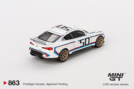 Mini GT BMW 3.0 CSL White 863 BL