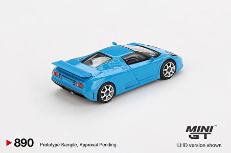 Mini GT Bugatti EB110 Super Sport Blu Bugatti 890