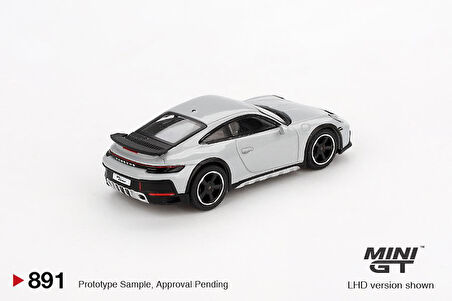 Mini GT Porsche 911 Dakar Ice Gray Metallic 891 BL