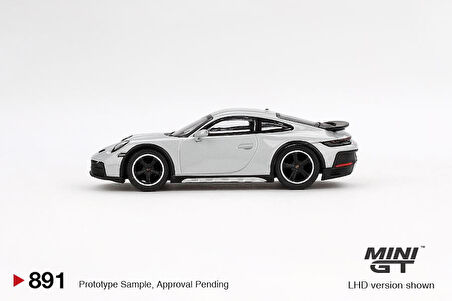 Mini GT Porsche 911 Dakar Ice Gray Metallic 891 BL