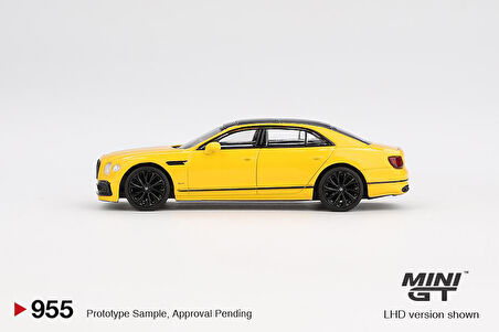 Mini GT Bentley Flying Spur Monaco Yellow 955
