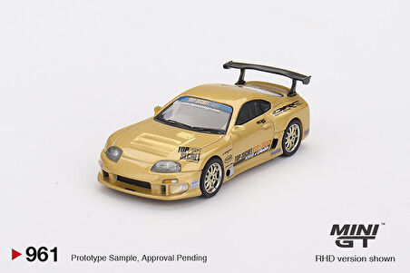 Mini GT Toyota Supra (A80) Top Secret GT-300 Top Secret Gold 961 BL
