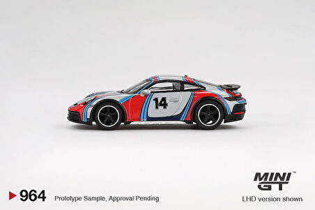 Mini GT Porsche 911 Dakar Ice Grey Metallic "Rally 1978" 964