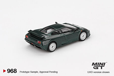 Mini GT Bugatti EB110 GT Verde Scuro 968