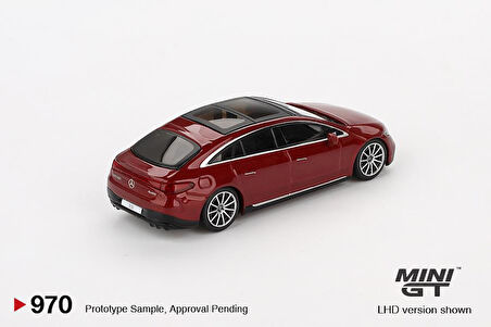 Mini GT Mercedes-Benz EQS 580 4MATIC Red Metallic 970