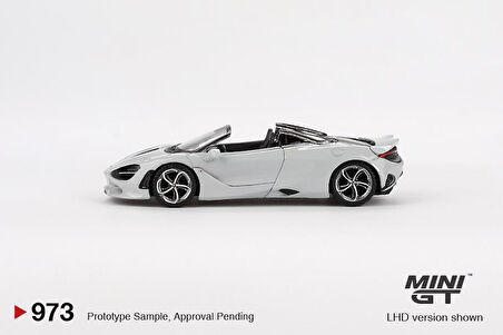 Mini GT McLaren 750S Spider Cirrus Grey 973
