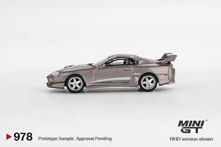 Mini GT Toyota Supra VeilSide Combat V-II Combat Grey 978 BL
