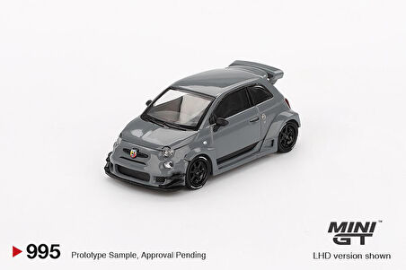 Mini GT Abarth 595 LB-WORKS x Abas Works Grey 995