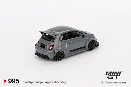 Mini GT Abarth 595 LB-WORKS x Abas Works Grey 995