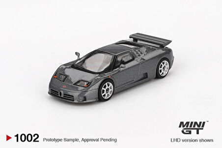 Mini GT Bugatti EB110 Super Sport Grigio Scuro 1002