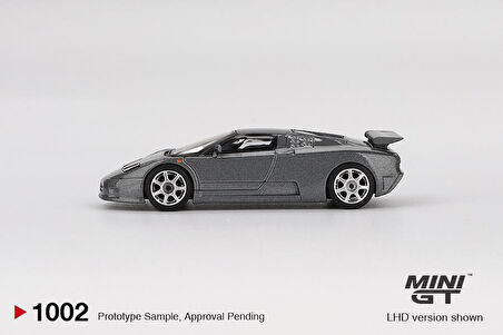 Mini GT Bugatti EB110 Super Sport Grigio Scuro 1002