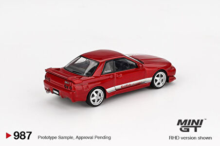 Mini GT Nissan Skyline GT-R (R32) VeilSide Combat C-I Gem Red 987