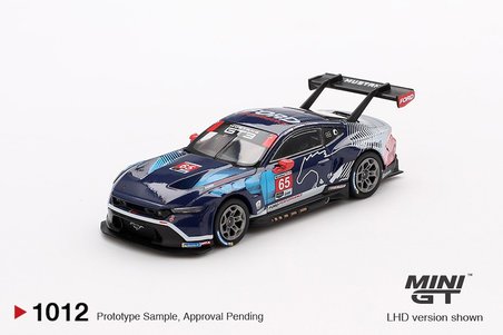 Mini GT Ford Mustang GT3 #65 Ford Multimatic Motorsports 2024 IMSA Daytona 24 Hrs 1012