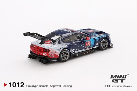 Mini GT Ford Mustang GT3 #65 Ford Multimatic Motorsports 2024 IMSA Daytona 24 Hrs 1012