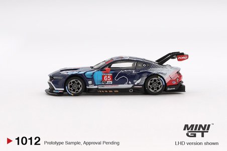 Mini GT Ford Mustang GT3 #65 Ford Multimatic Motorsports 2024 IMSA Daytona 24 Hrs 1012