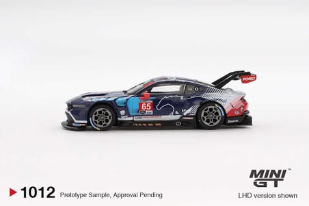 Mini GT 1:64 Ford Mustang GT3 #65 Ford Multimatic Motorsports 2024 IMSA Daytona MGT01012