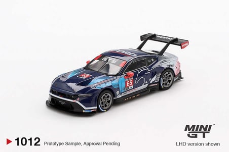Mini GT 1:64 Ford Mustang GT3 #65 Ford Multimatic Motorsports 2024 IMSA Daytona MGT01012