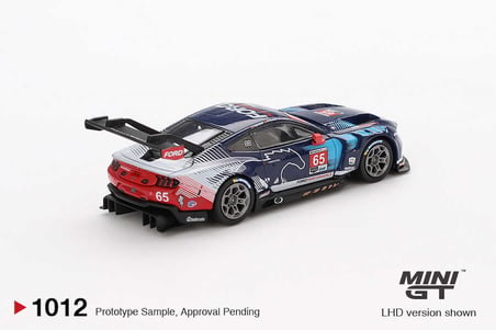 Mini GT 1:64 Ford Mustang GT3 #65 Ford Multimatic Motorsports 2024 IMSA Daytona MGT01012