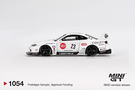 Mini GT Nissan LB-Super Silhouette S15 SILVIA ATHLETE 1054