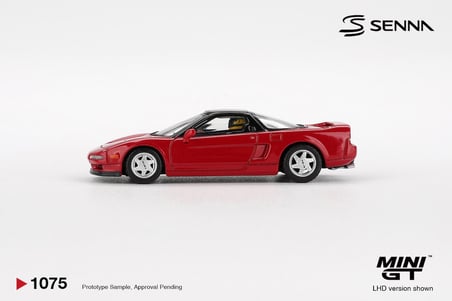 Mini GT 1:64 Honda NS-X Prototype 1989 Ayrton Senna Sürücü Figürlü MGT01075