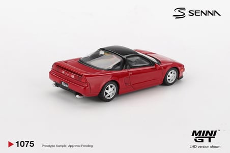 Mini GT 1:64 Honda NS-X Prototype 1989 Ayrton Senna Sürücü Figürlü MGT01075