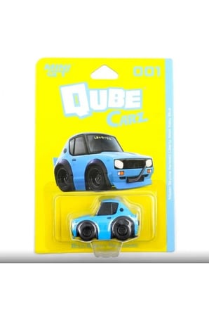 1/64 Qube Carz Serisi Nissan Skyline Kenmeri Liberty Walk Baby Blue Blister Paket