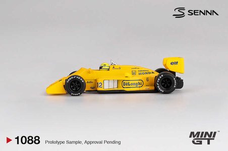 Mini GT 1:64 Lotus 99T #12 Ayrton Senna 1987 Monaco GP Winner Formula 1 Model Araba MGT01088