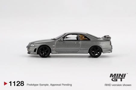 Mini GT NISSAN Skyline GT-R Dark Metal Gray (NISMO BCNR33 CRS Version) 1128