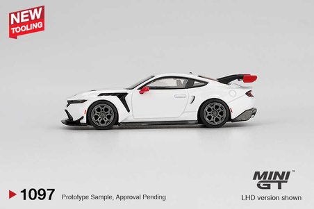 Mini GT 1/64 Ford Mustang GTD Spirit of America MGT01097 Diecast Model Araba