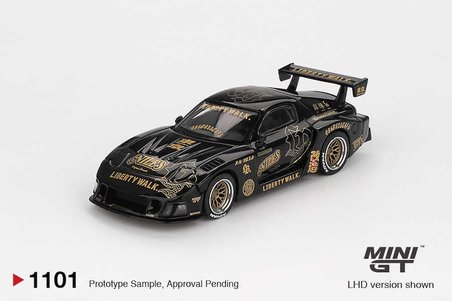 Mini GT Mazda RX-7 LB-Super Silhouette FD Niles 1:64 Diecast Model Araba MGT01101