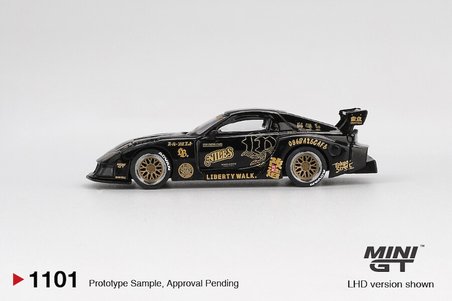Mini GT Mazda RX-7 LB-Super Silhouette FD Niles 1:64 Diecast Model Araba MGT01101