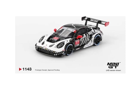  Mini Gt 1/64 1143 Porsche 911 Gt3 R Ao Racing 2025 Imsa Petit Le Mans