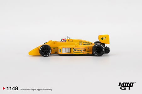 Mini GT 1/64 Lotus 99T #11 Satoru Nakajima 1987 Monaco Grand Prix MGT01148